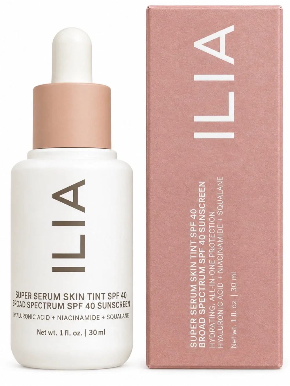 ILIA Super Serum Skin Tint SPF 40 ST3 Balos Brand New in Box